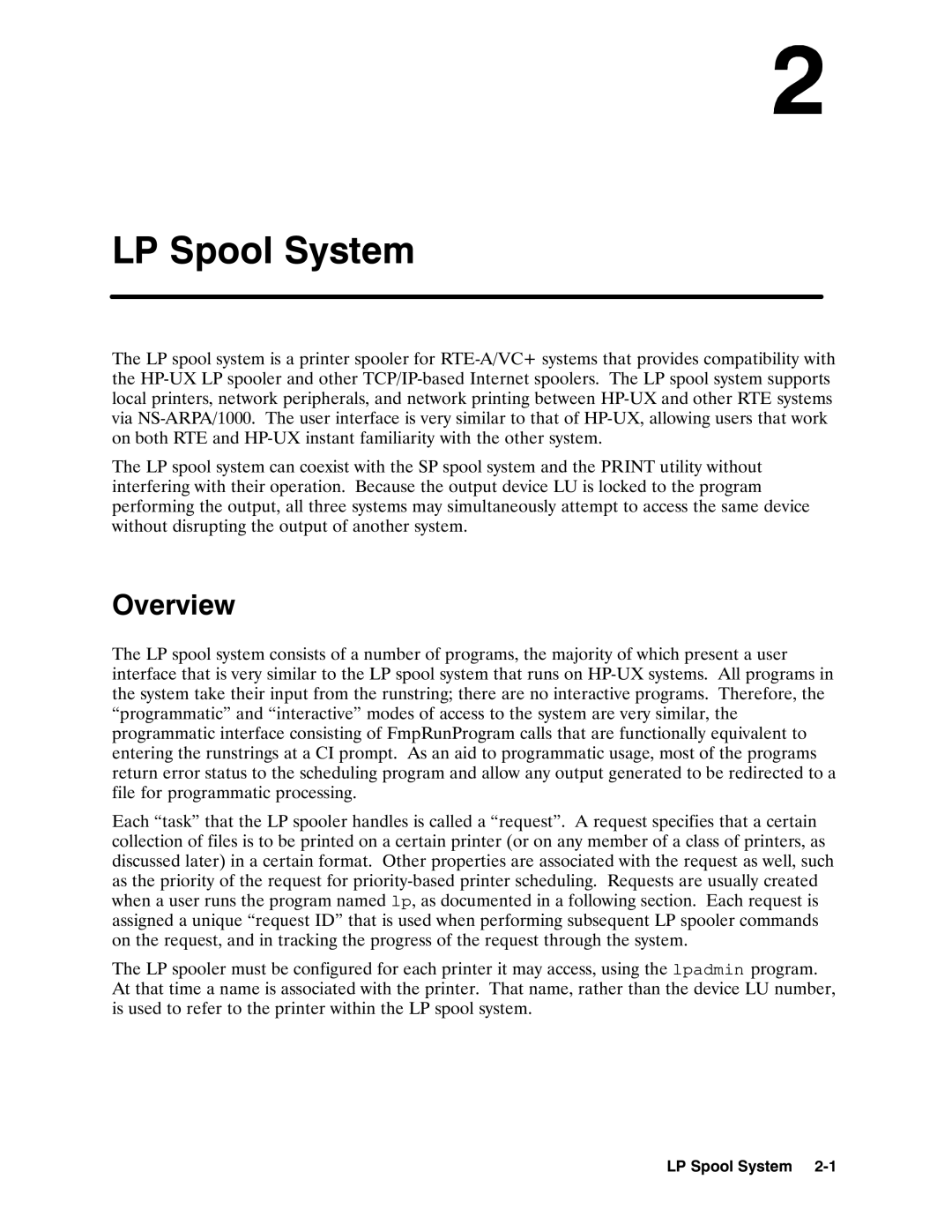 HP E0495 manual Lpadmin 