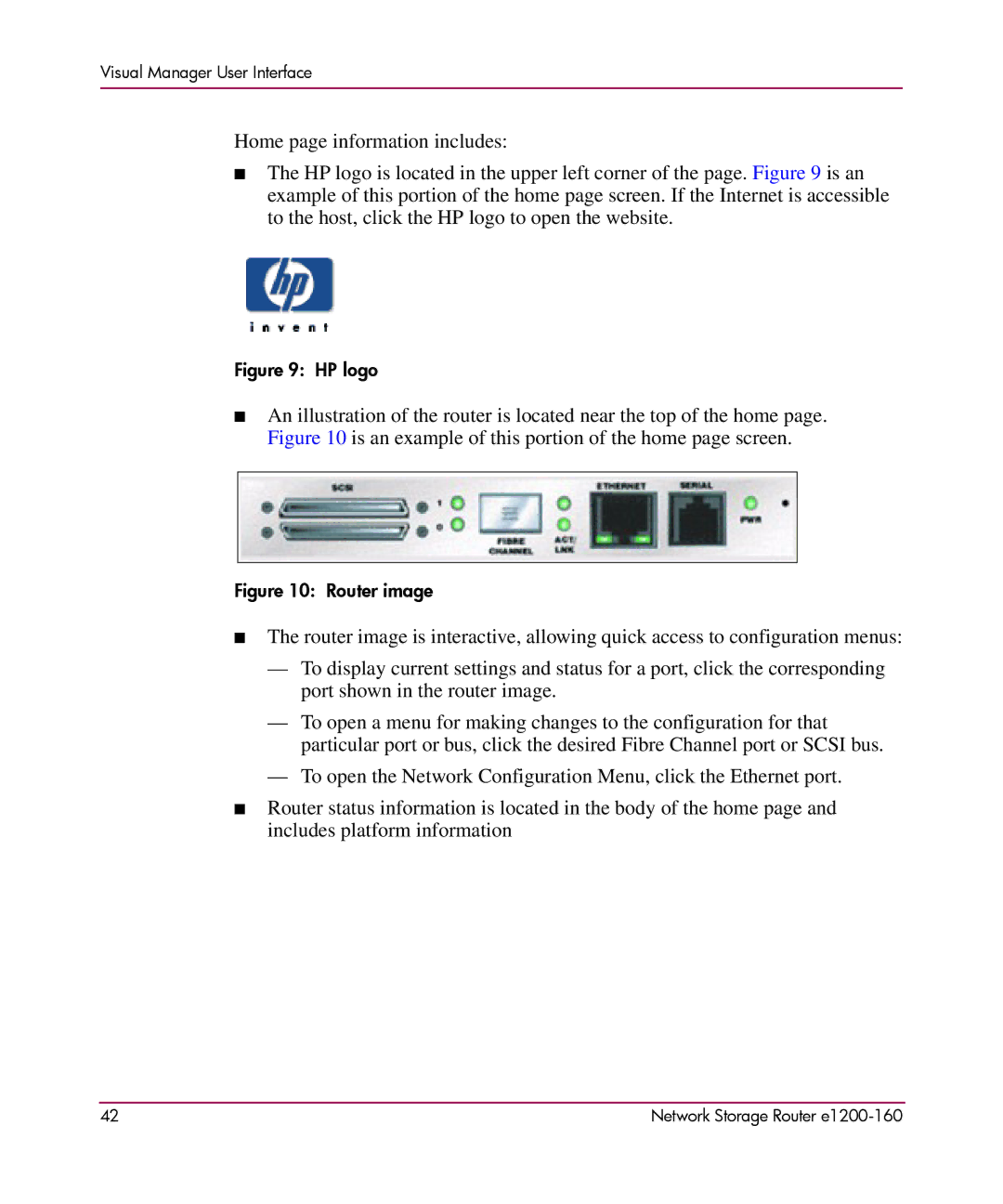 HP e1200-160 manual HP logo 