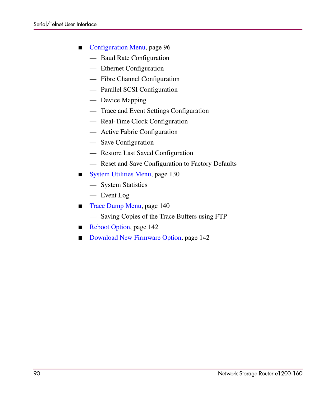 HP e1200-160 manual System Utilities Menu 