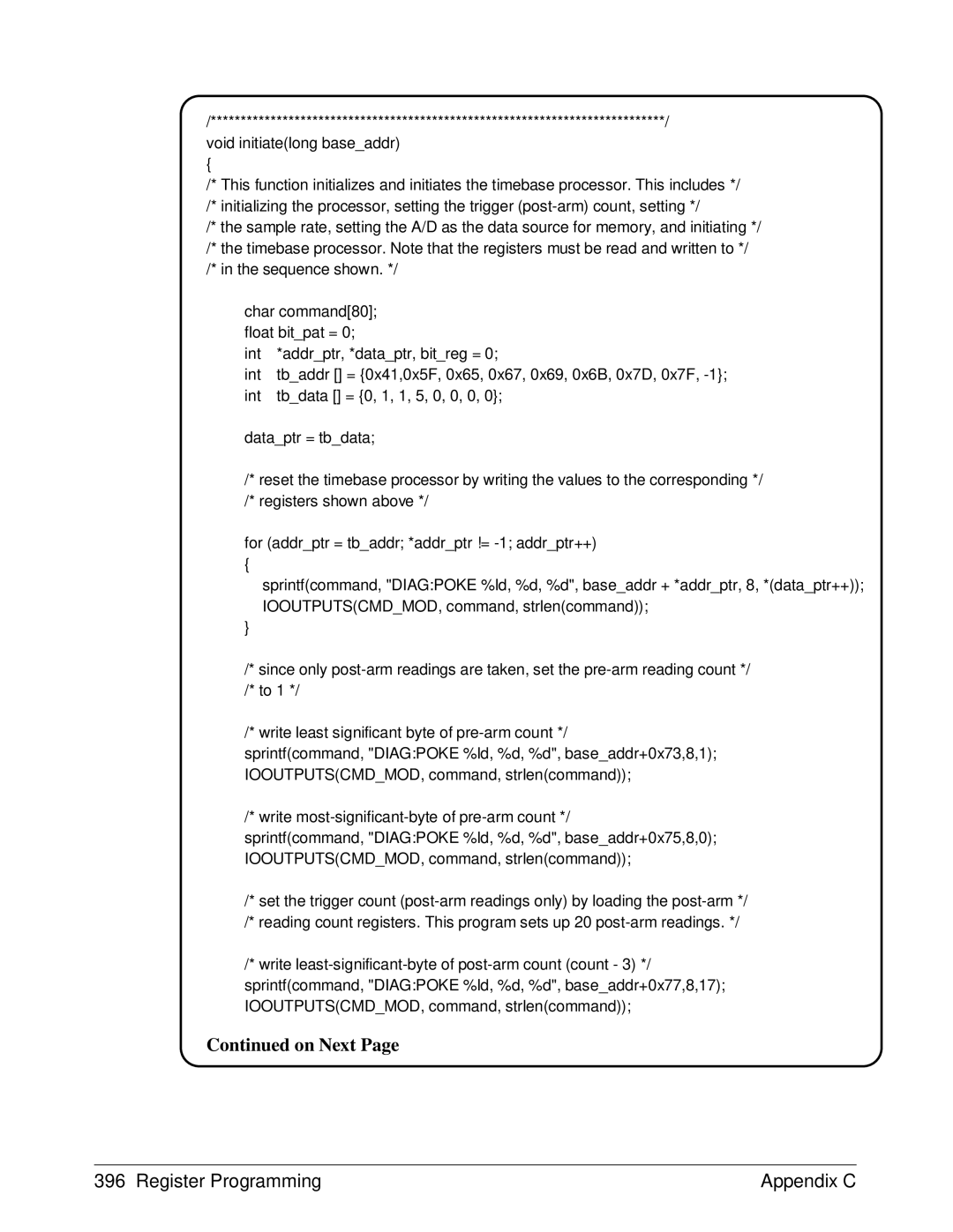 HP E1429A manual On Next 