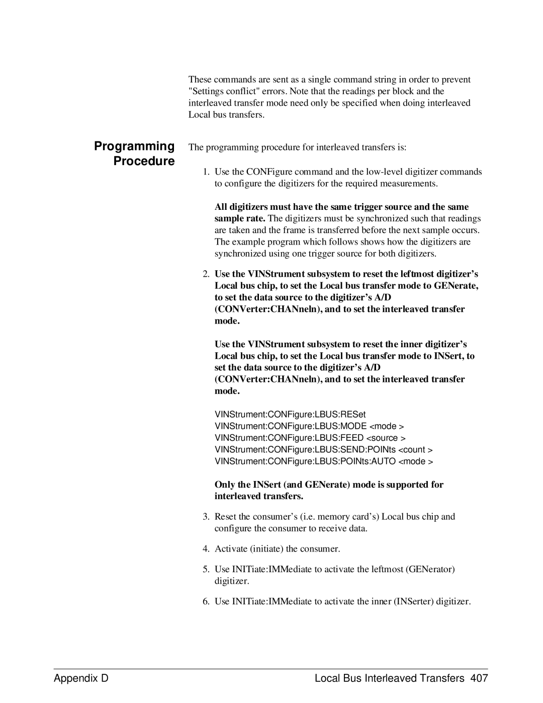 HP E1429A manual Procedure 