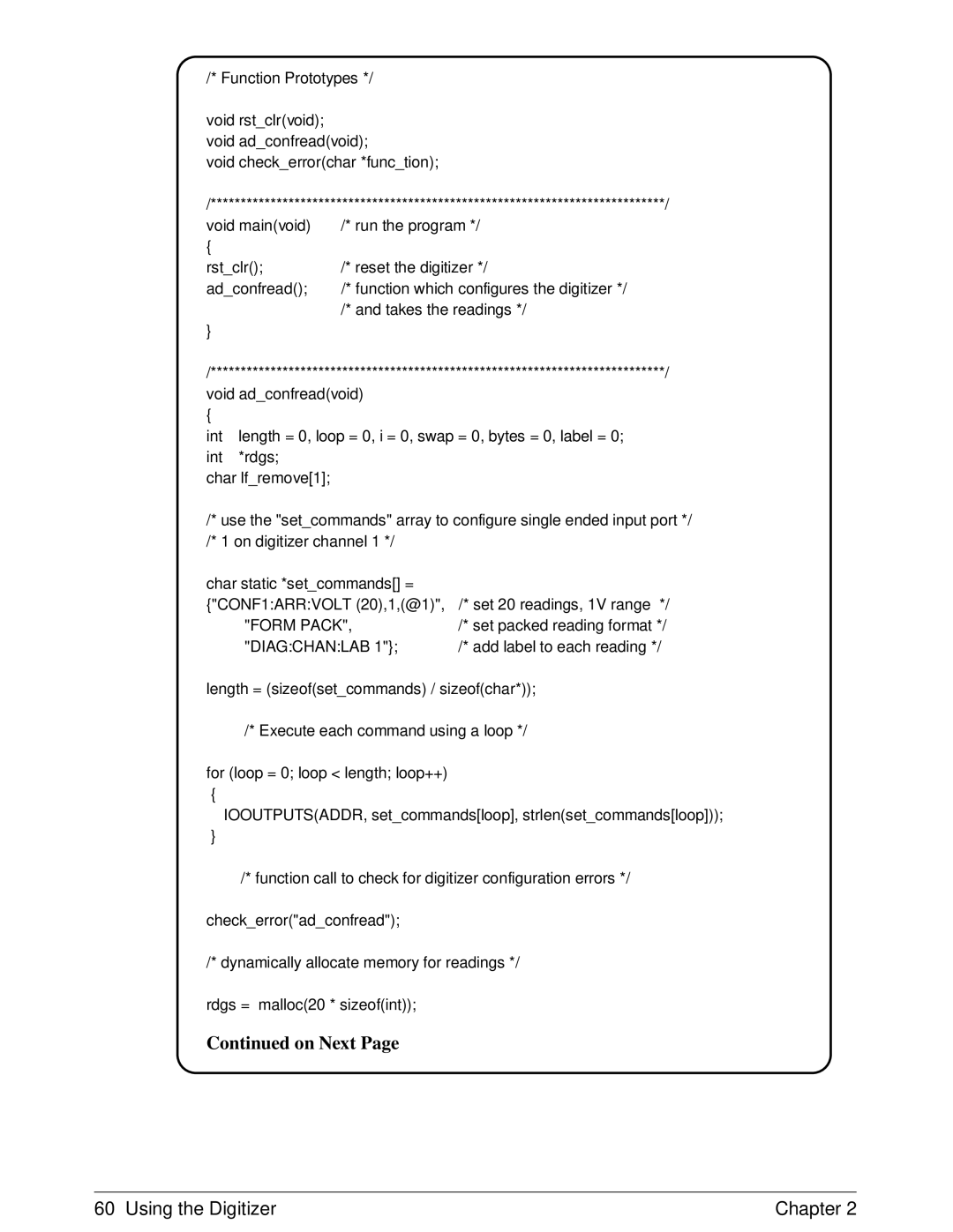 HP E1429A manual Form Pack, Diagchanlab 