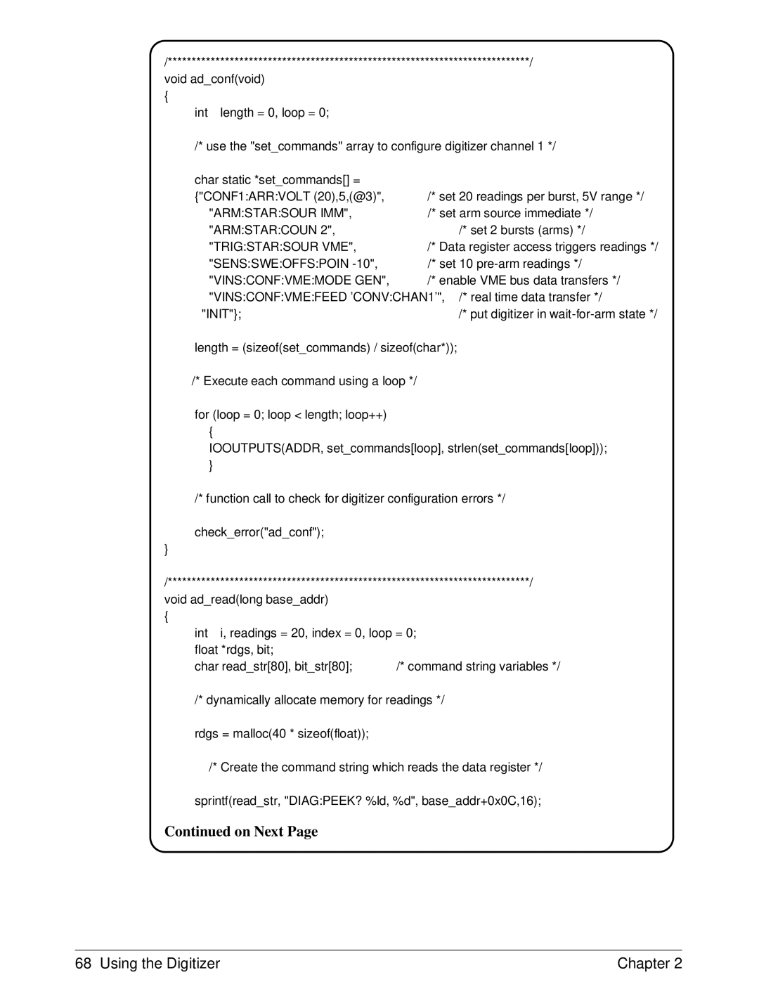 HP E1429A manual Armstarsour IMM, Armstarcoun 