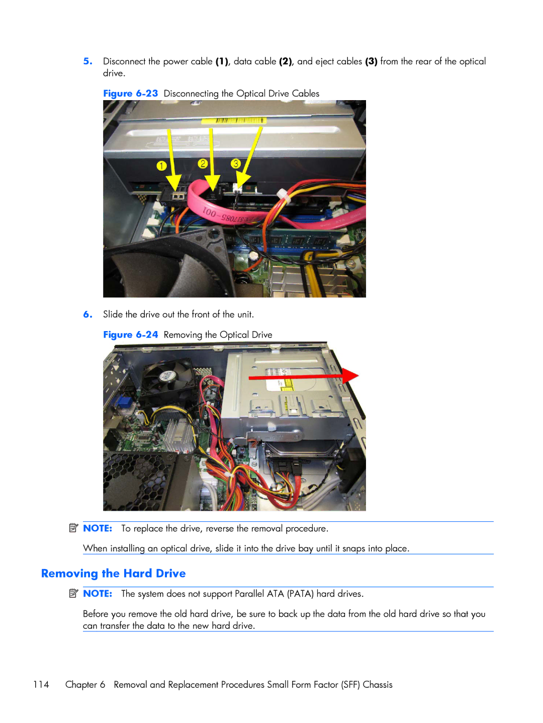 HP E1Y97UT 11.6' E1Y97UT#ABA manual Removing the Hard Drive 