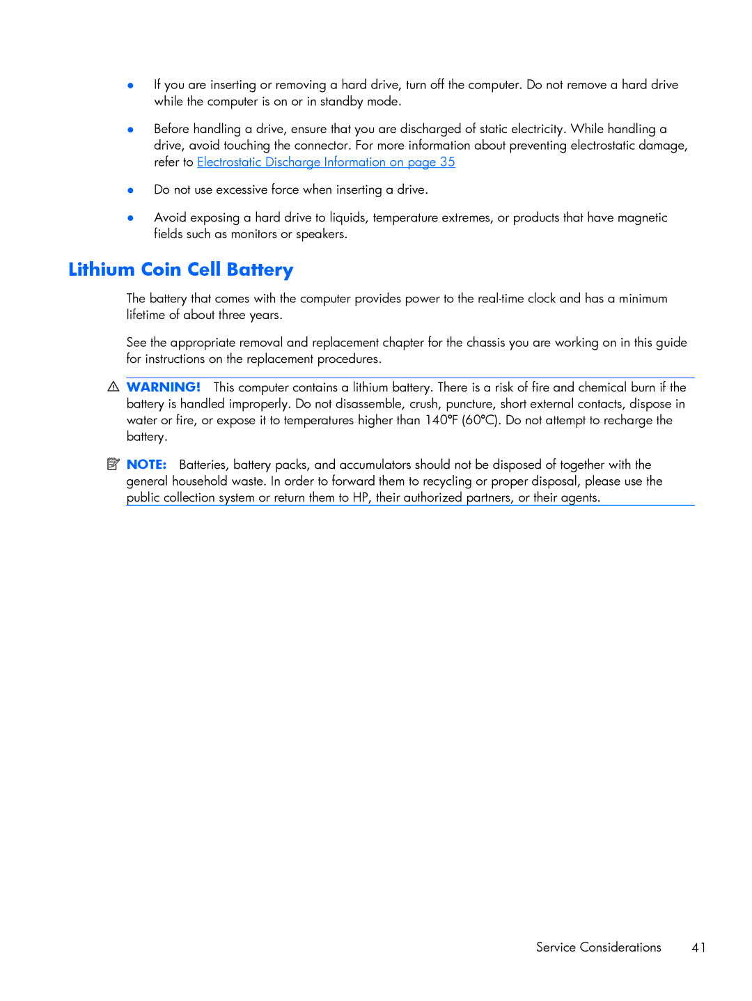 HP E1Y97UT 11.6' E1Y97UT#ABA manual Lithium Coin Cell Battery 