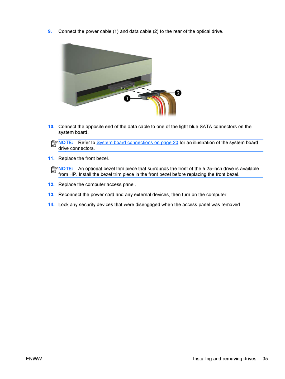 HP E1Z94UT E1Z94UT#ABA manual Enww 