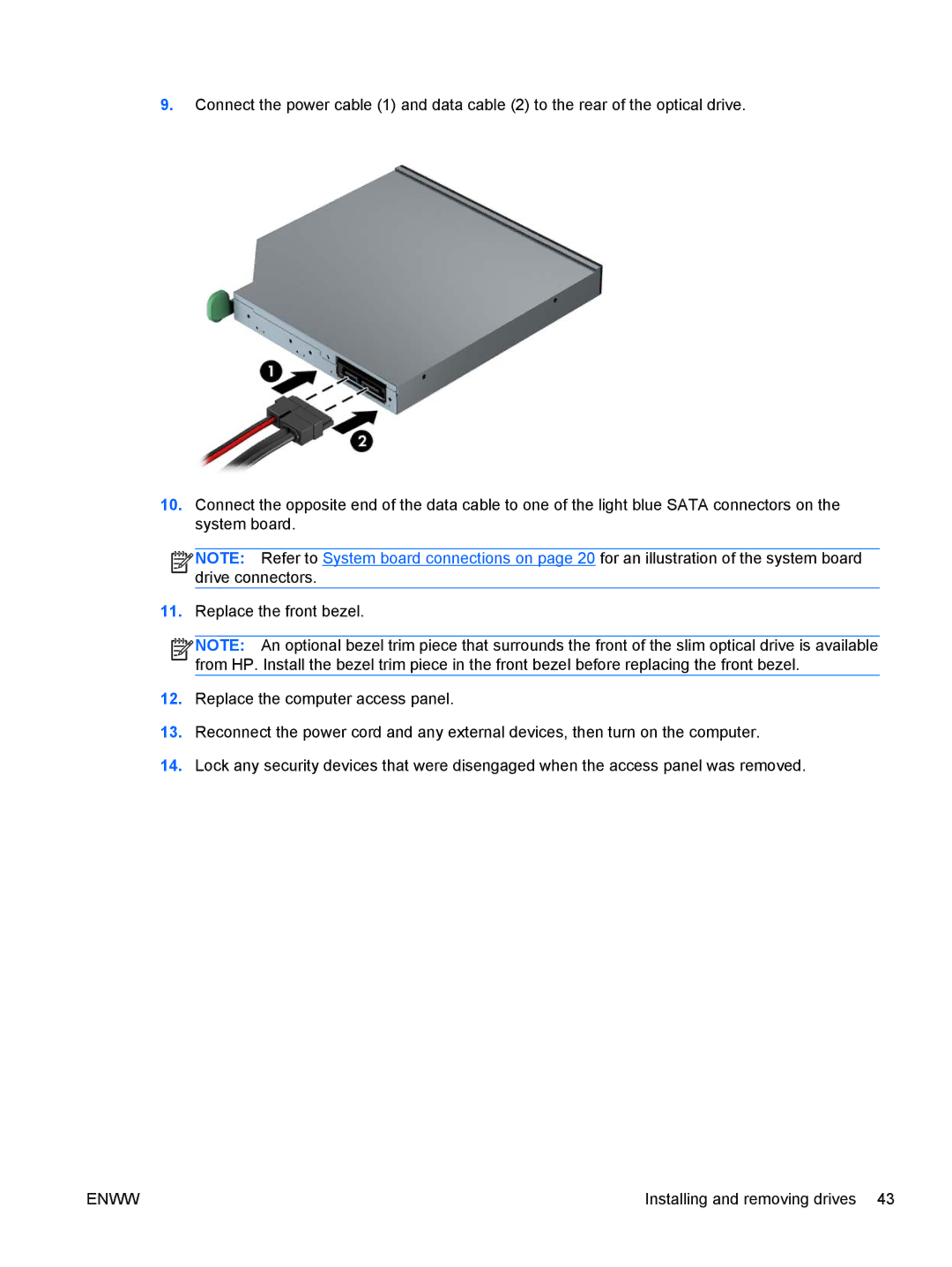 HP E1Z94UT E1Z94UT#ABA manual Enww 