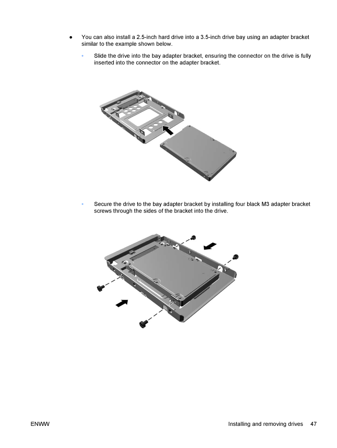 HP E1Z94UT E1Z94UT#ABA manual Enww 