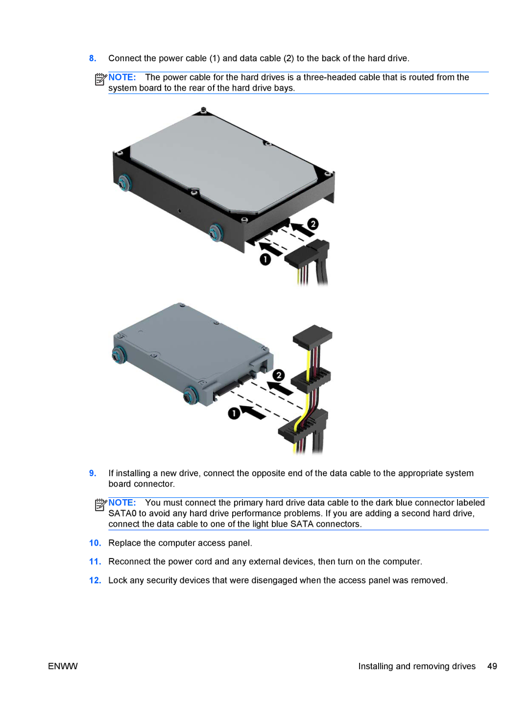 HP E1Z94UT E1Z94UT#ABA manual Enww 