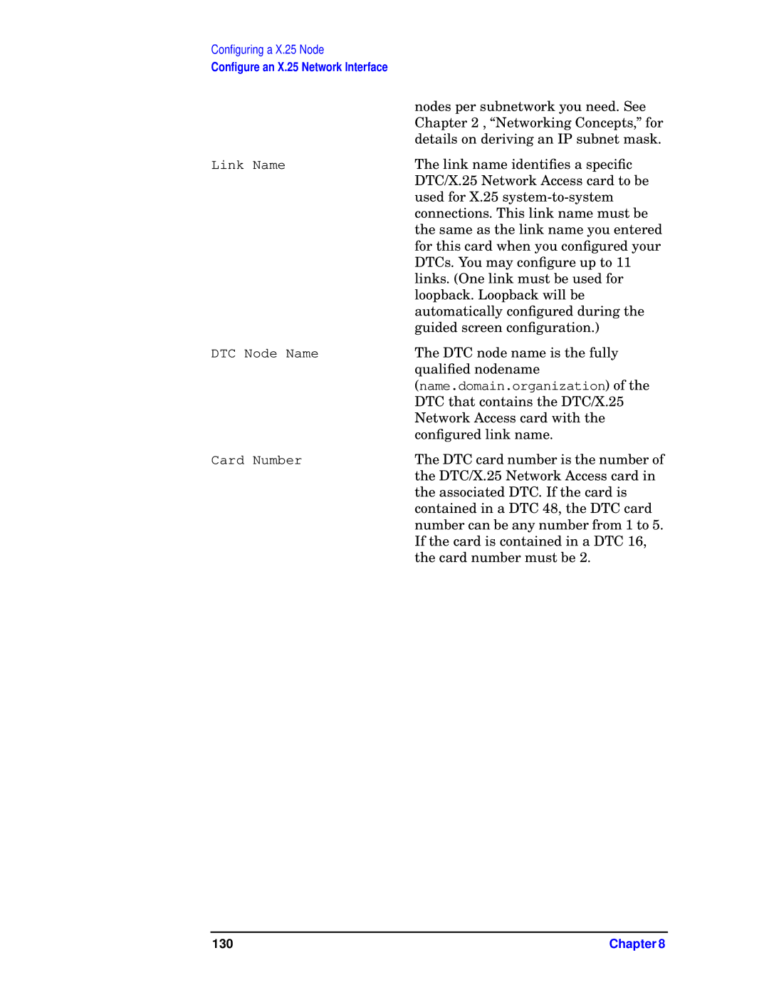 HP E3000 MPE/IX, E3000/IX manual Link name identiﬁes a speciﬁc 