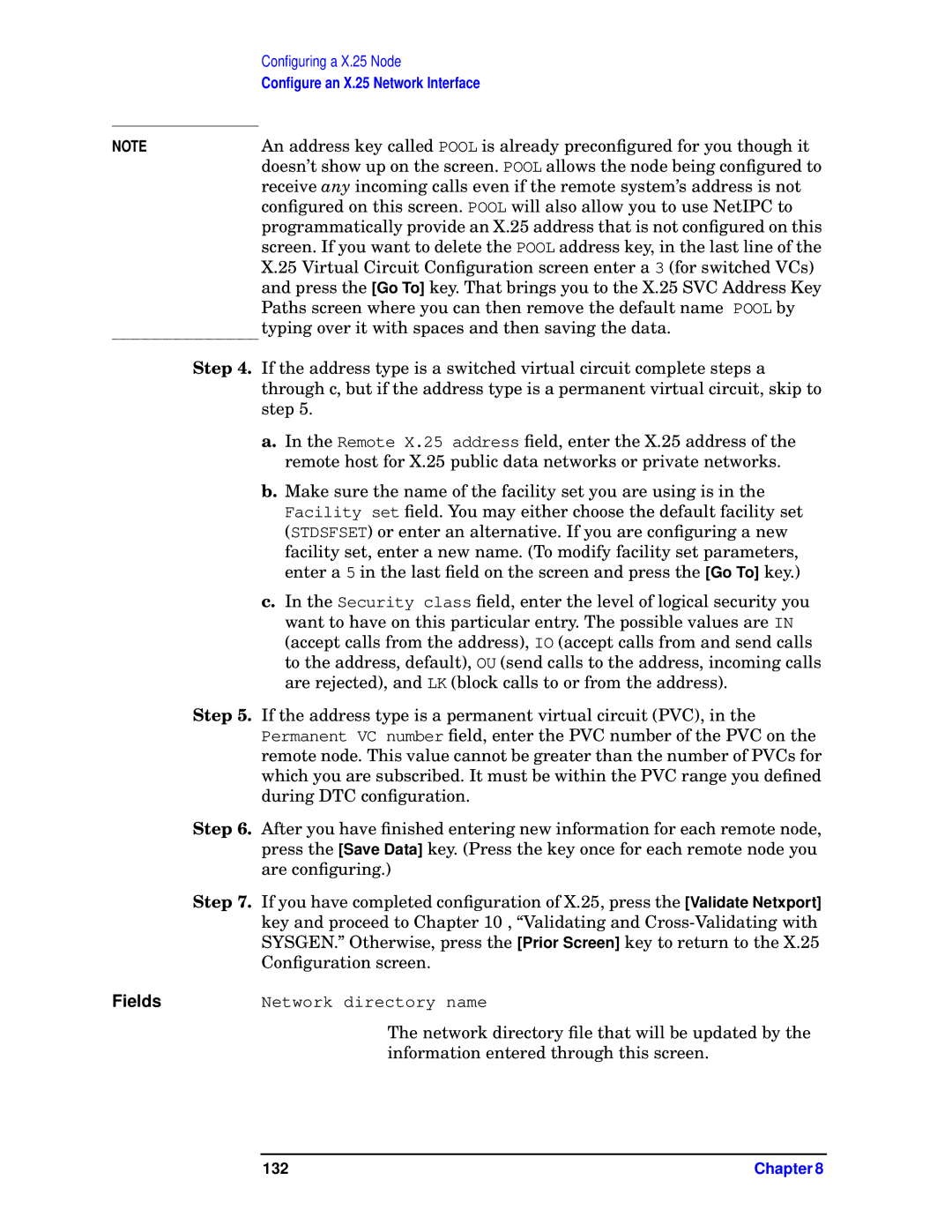 HP E3000 MPE/IX, E3000/IX manual Typing over it with spaces and then saving the data 