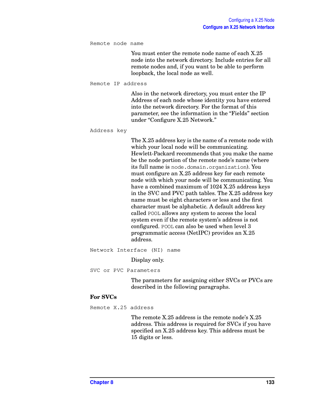 HP E3000/IX, E3000 MPE/IX manual For SVCs 