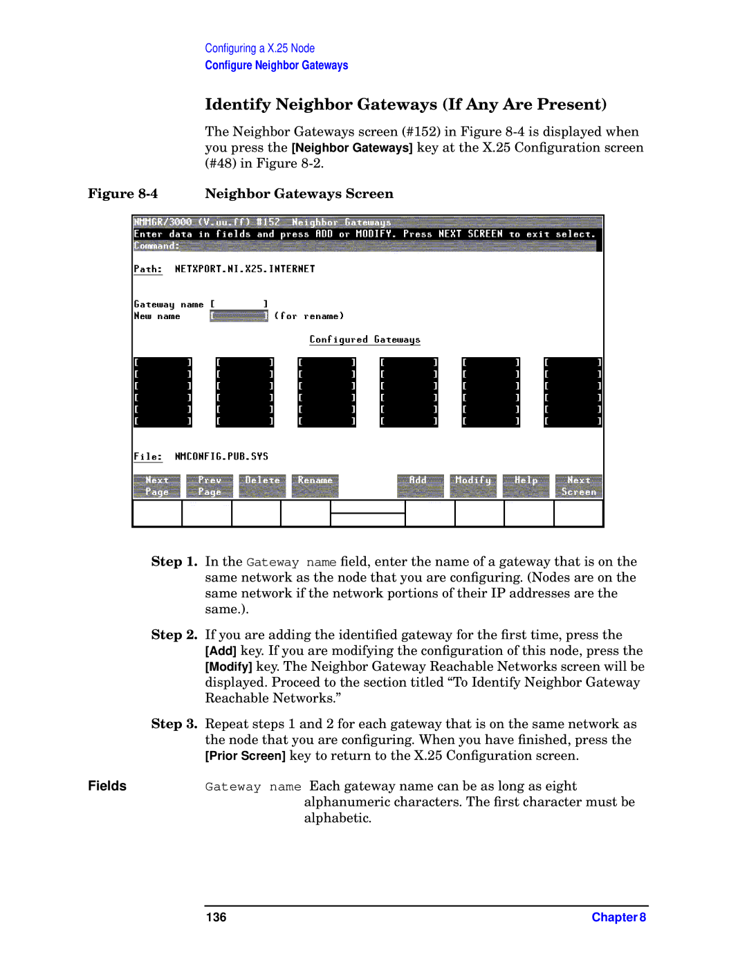 HP E3000 MPE/IX, E3000/IX manual 136 