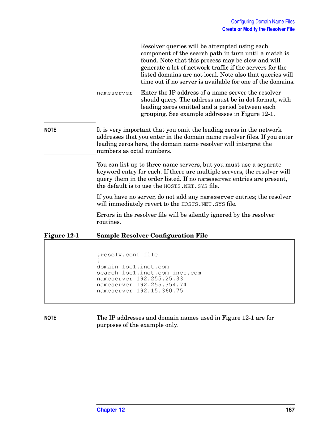 HP E3000/IX, E3000 MPE/IX manual Sample Resolver Conﬁguration File 