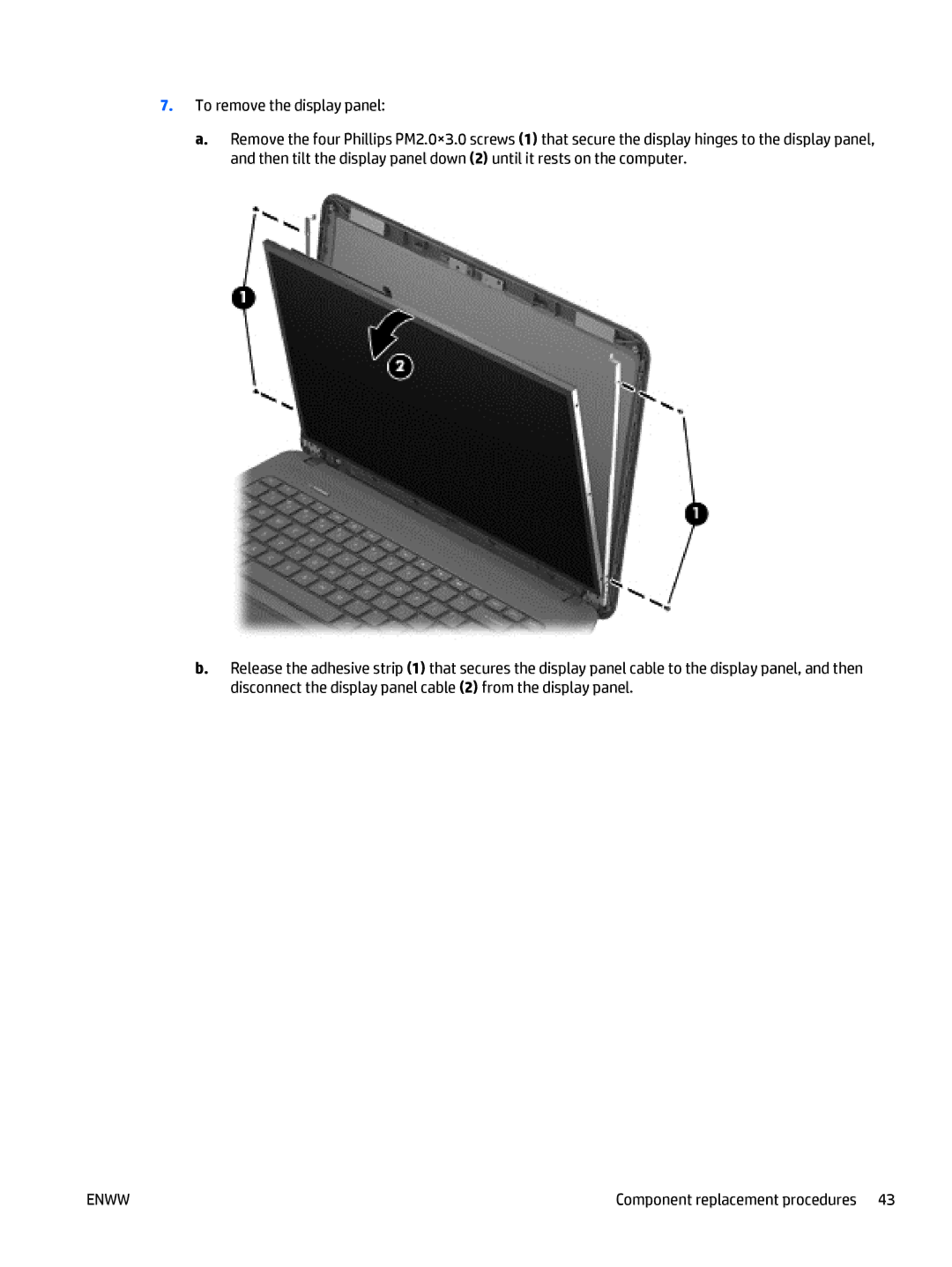 HP E3U59UT 15.6' E3U59UT#ABA manual Enww 