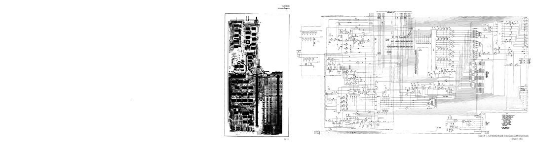 HP E42 manual A1 Motherboard Schematic and Components Sheet 1 