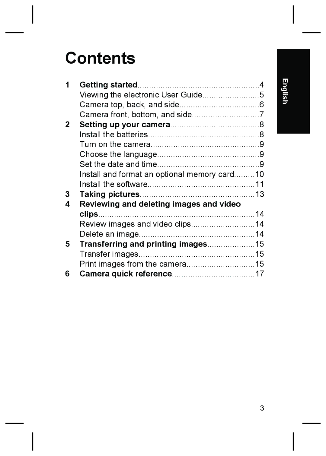 HP E427 manual Contents 