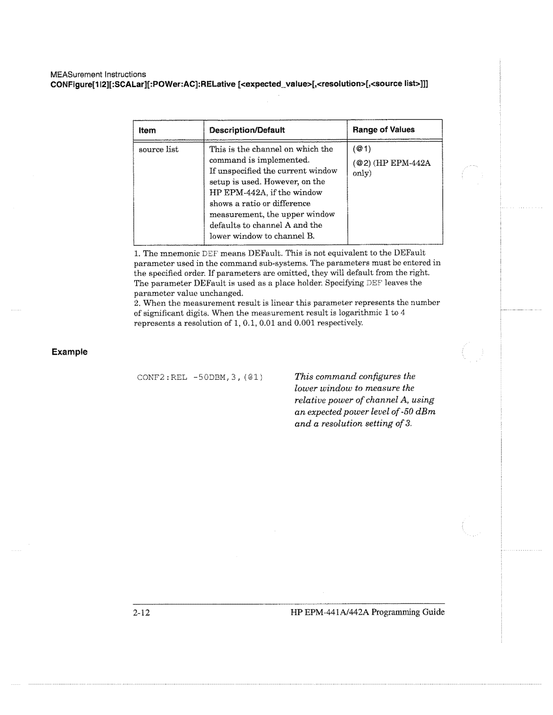 HP E4418A manual 