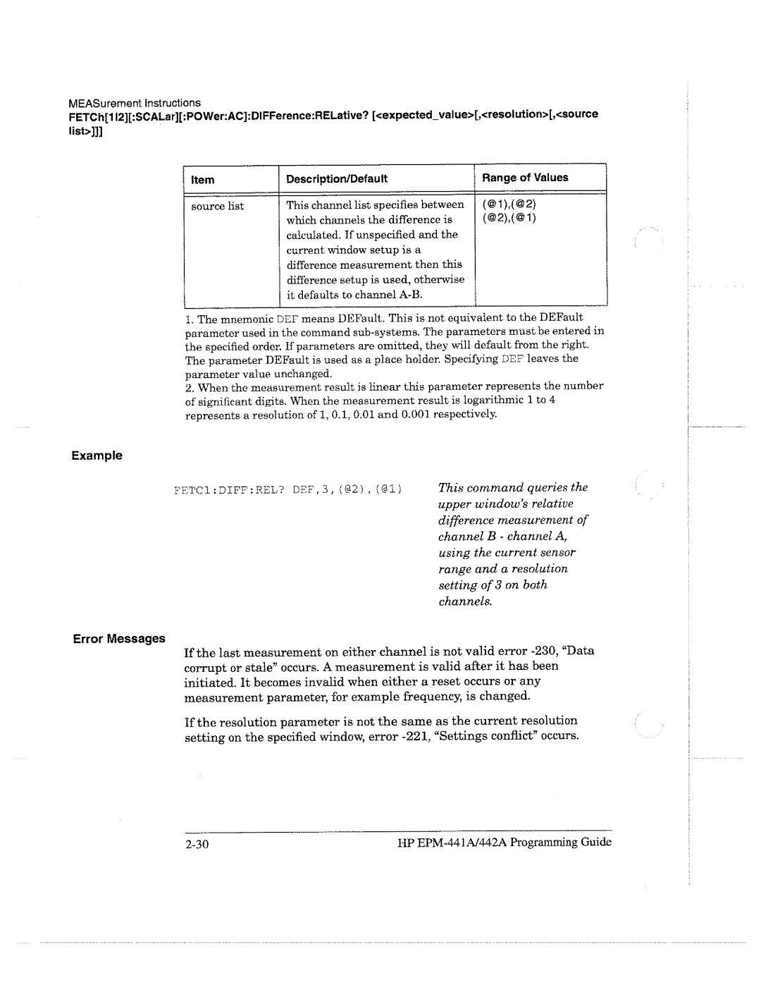 HP E4418A manual 