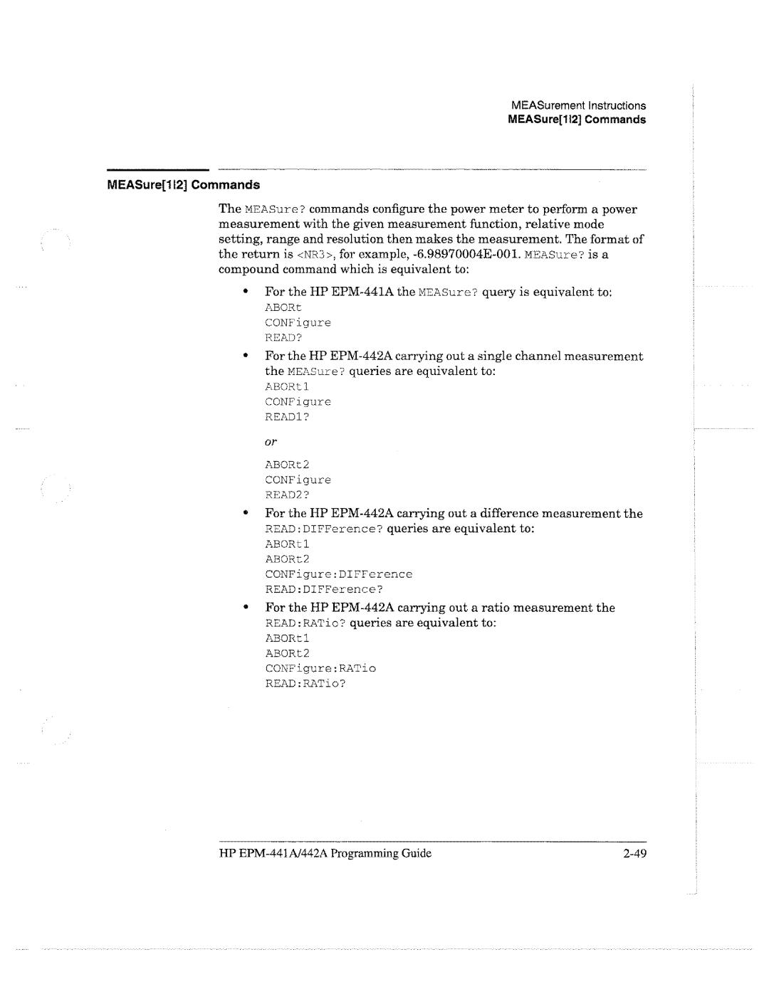 HP E4418A manual 