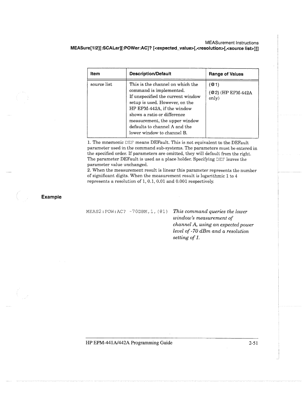 HP E4418A manual 