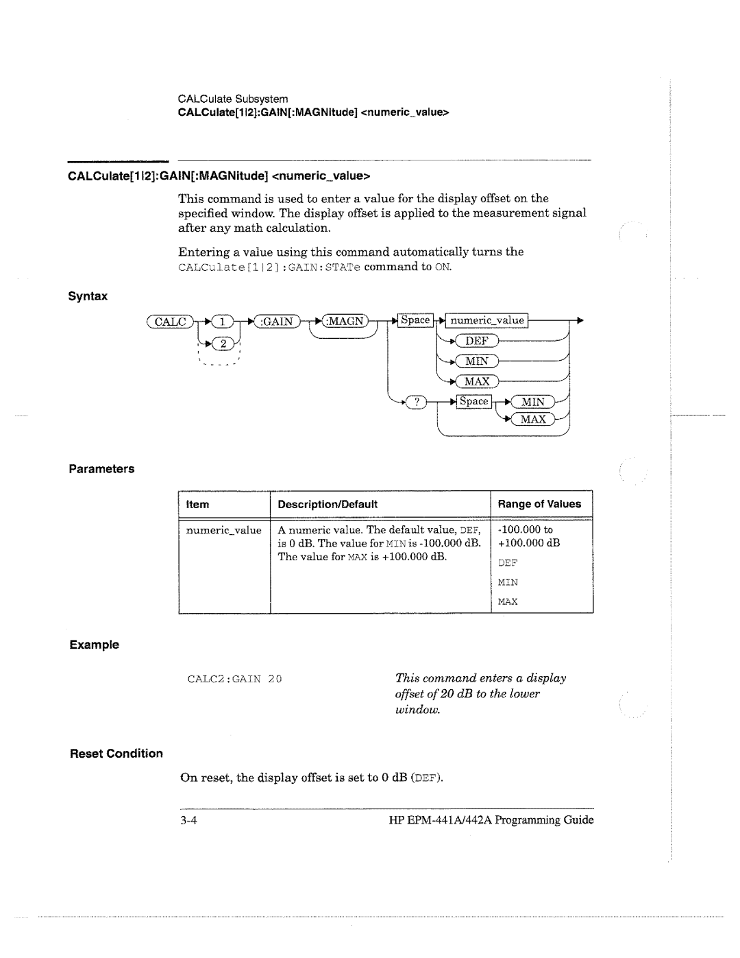 HP E4418A manual 