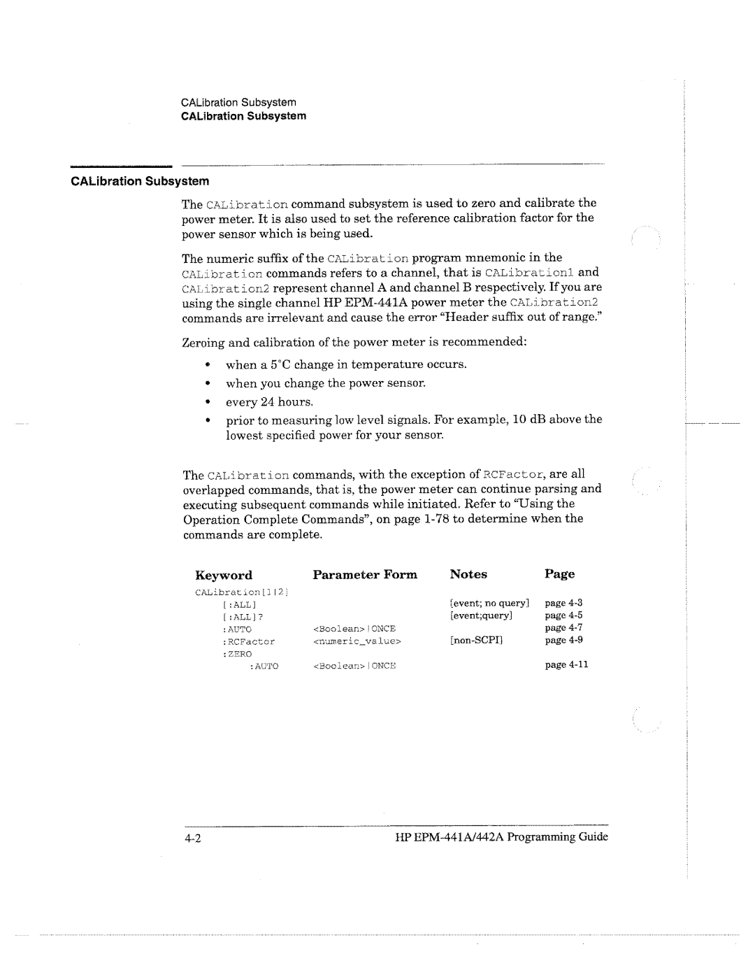 HP E4418A manual 