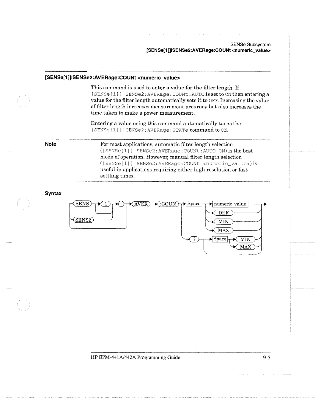 HP E4418A manual 