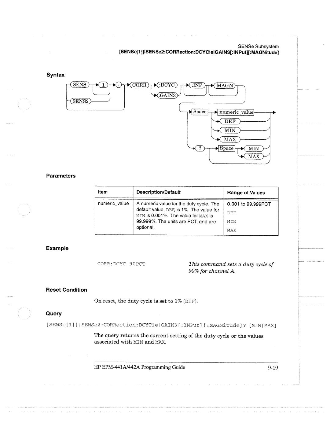 HP E4418A manual 