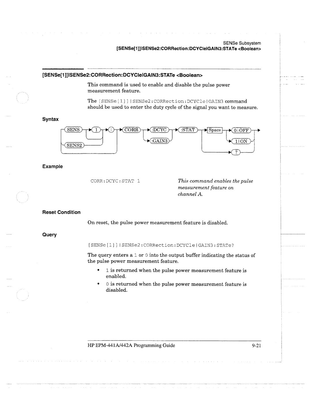 HP E4418A manual 