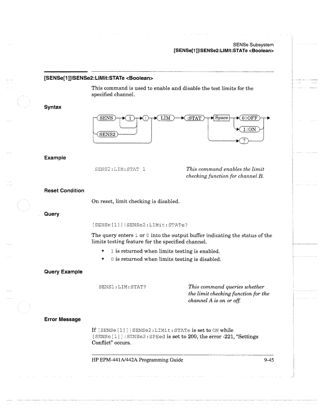 HP E4418A manual 