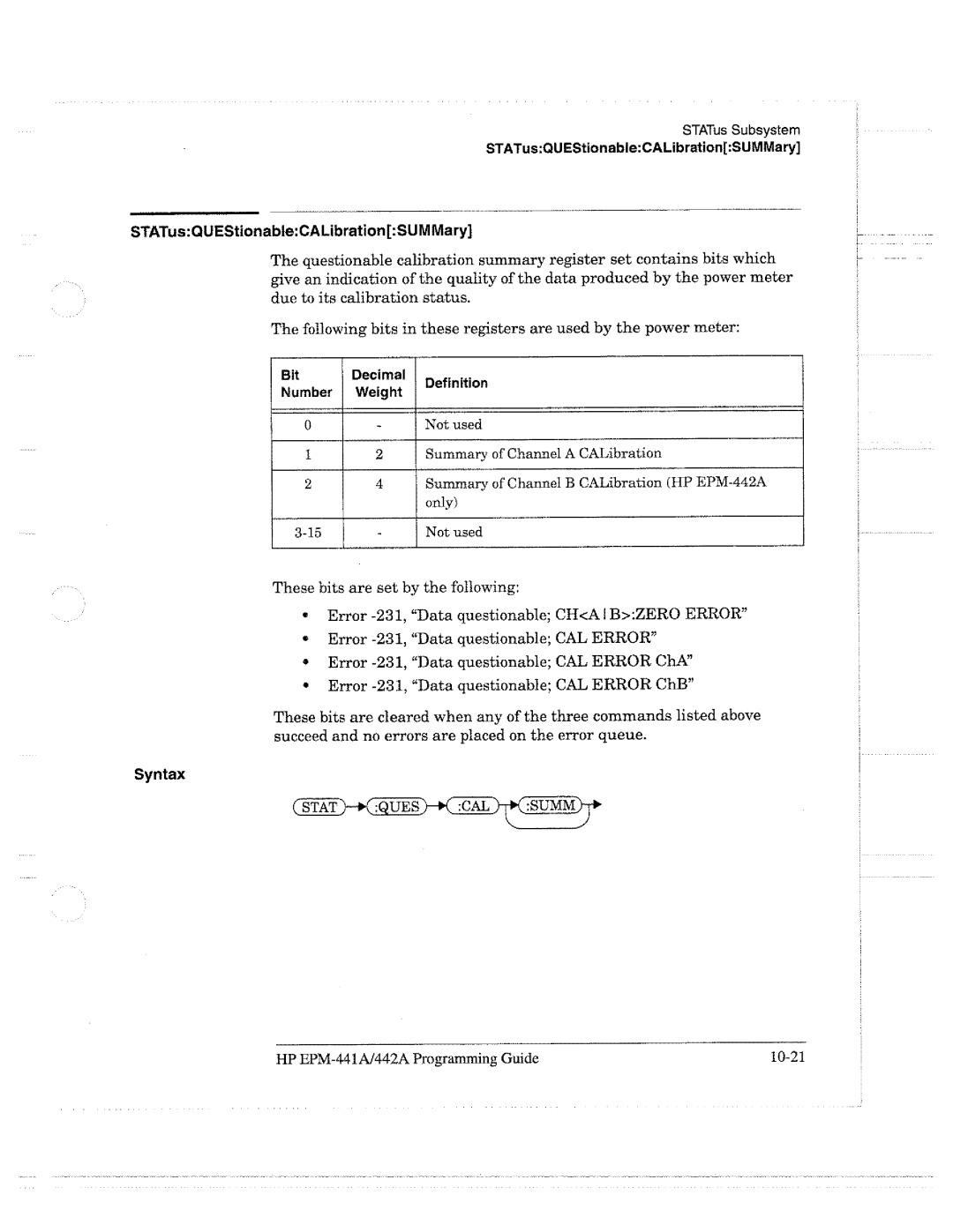 HP E4418A manual 