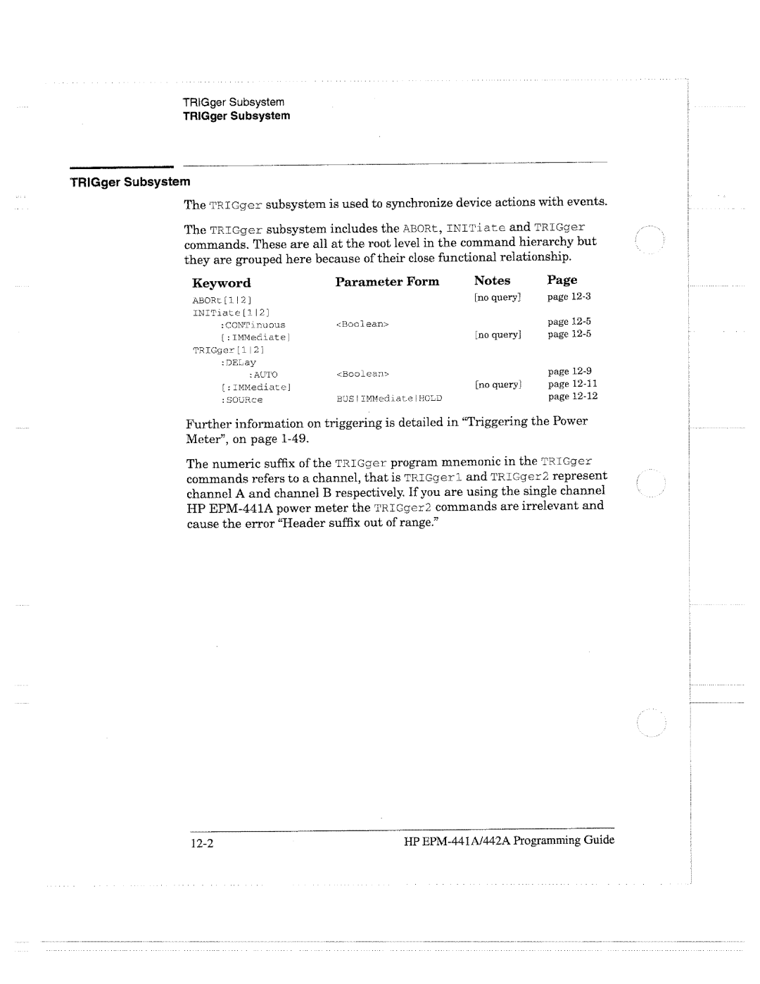 HP E4418A manual 