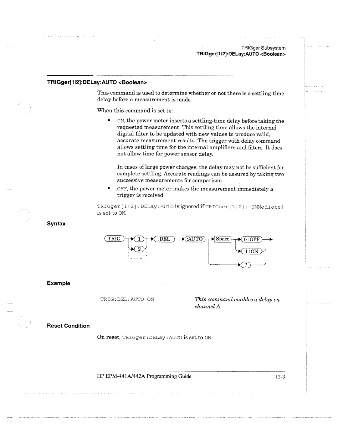 HP E4418A manual 