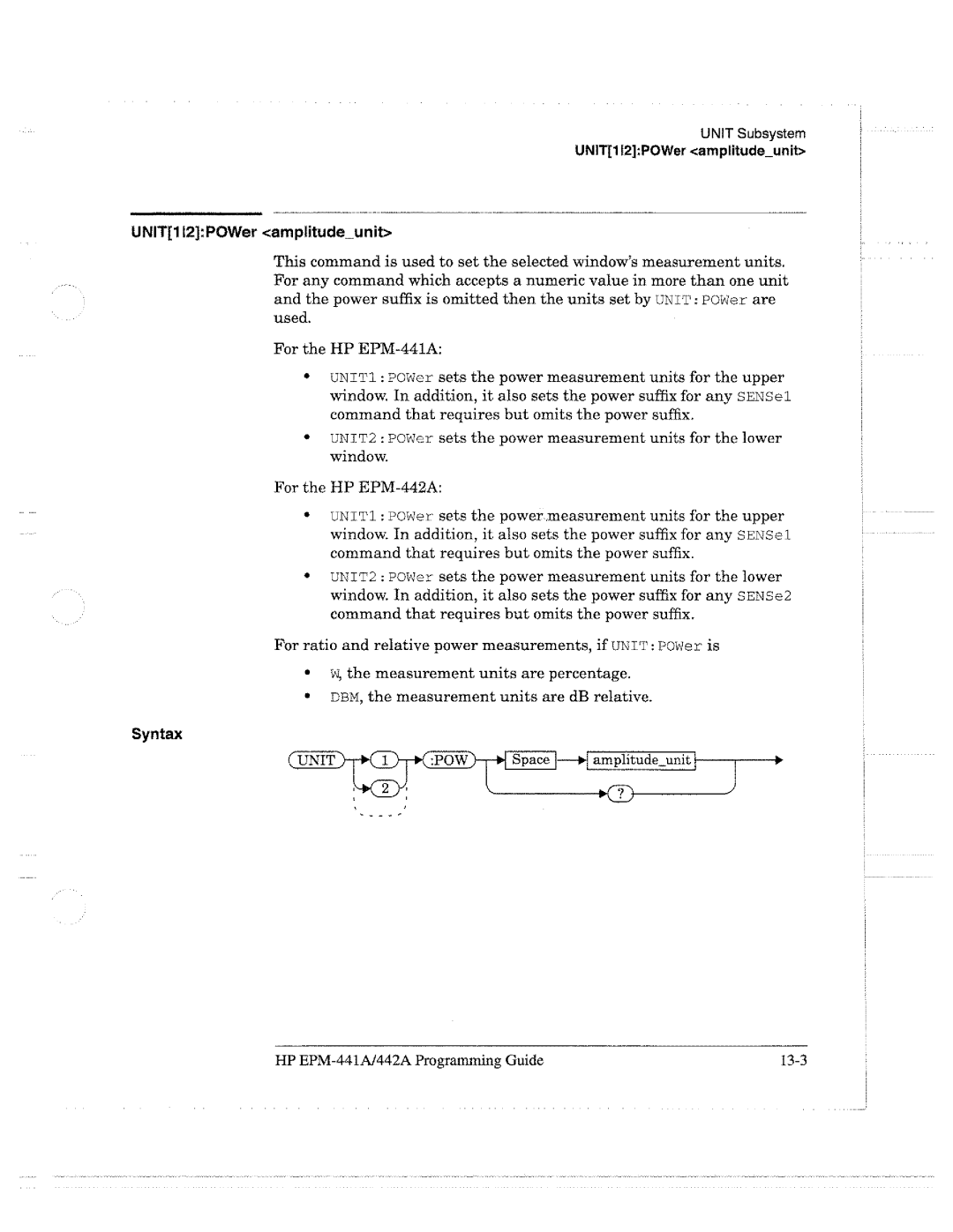 HP E4418A manual 