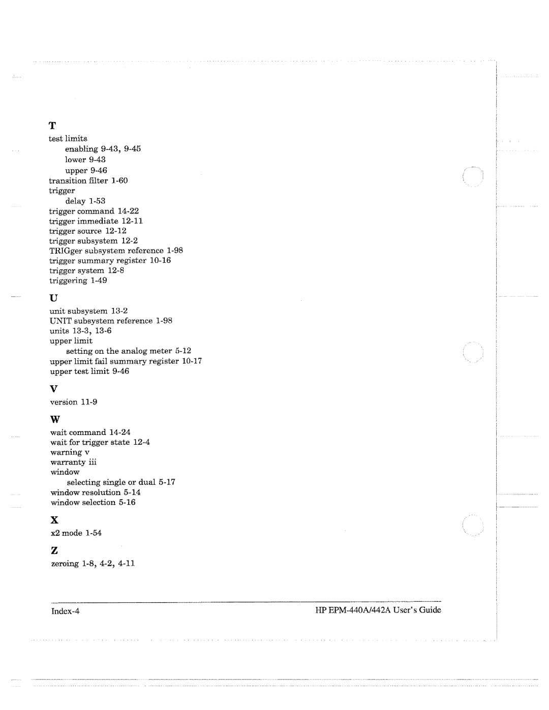 HP E4418A manual 