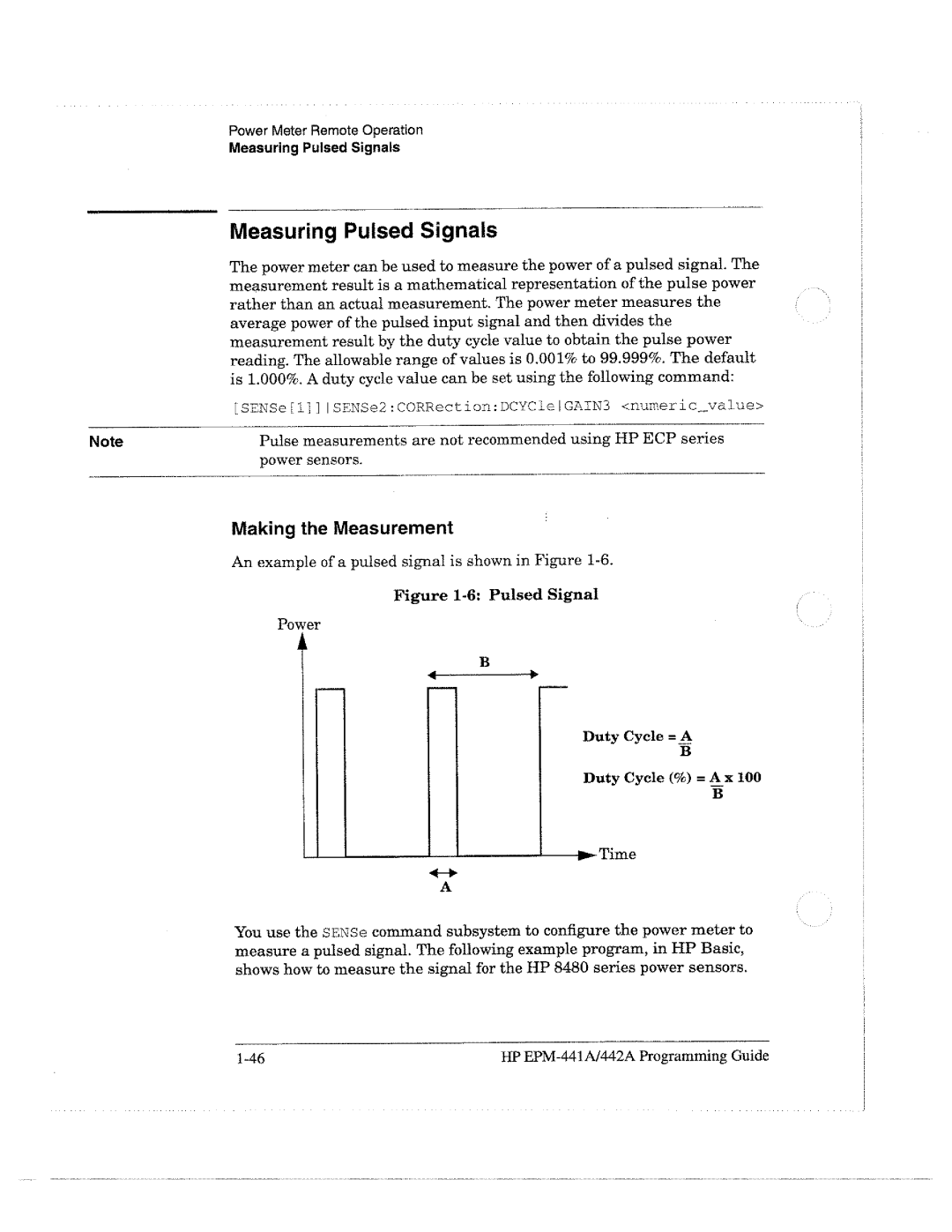 HP E4418A manual 