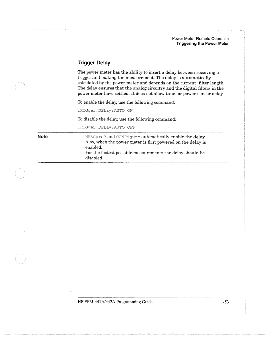 HP E4418A manual 