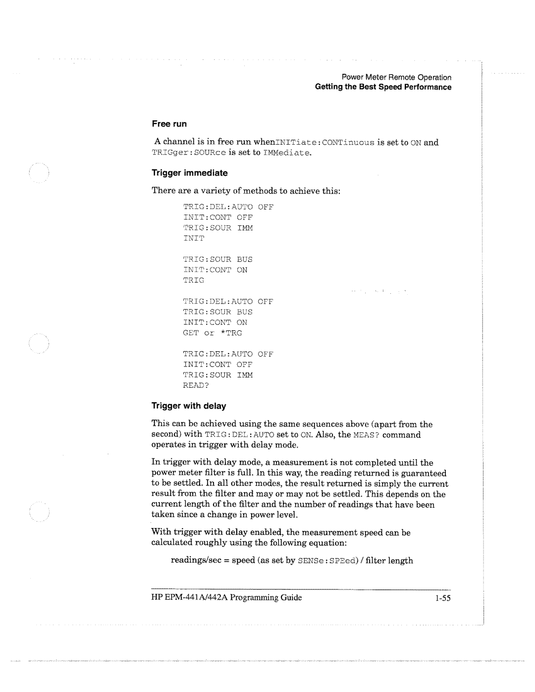 HP E4418A manual 