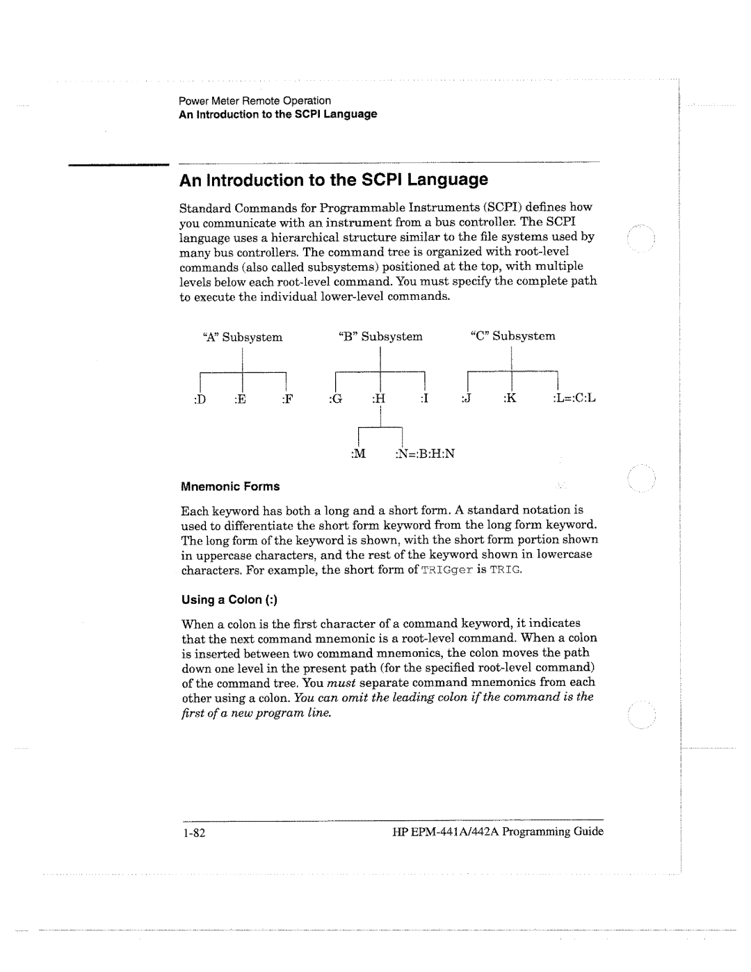 HP E4418A manual 