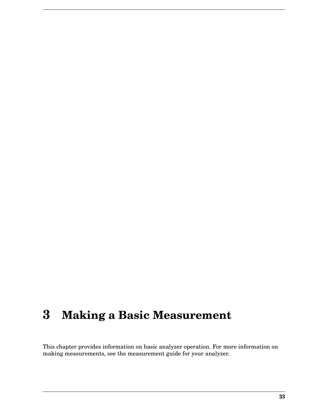 HP E4445A, E4448A, E4446A, E4440A, E4443A manual Making a Basic Measurement 