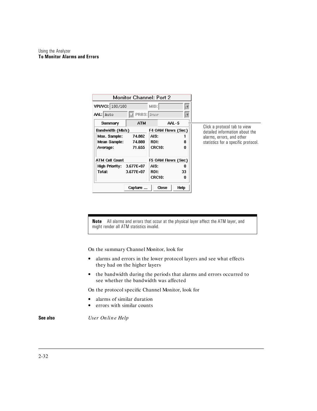 HP E5200A manual User Online Help 