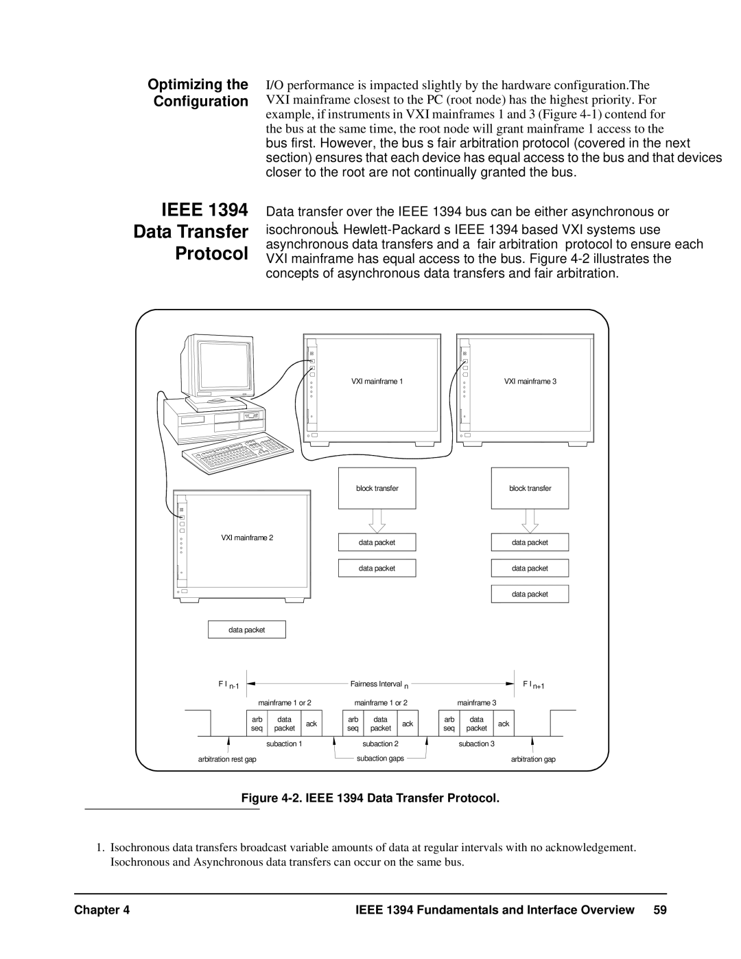 HP E8491A manual Ieee Data Transfer Protocol, Optimizing the Configuration 