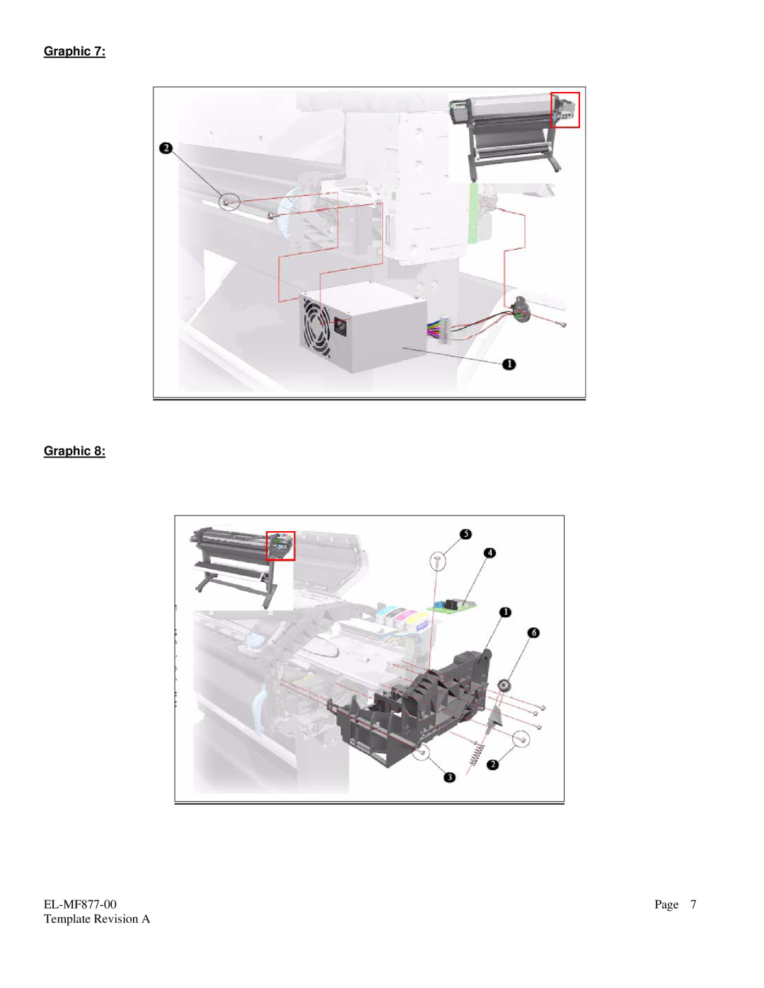 HP EL-MF877-00 manual Graphic 