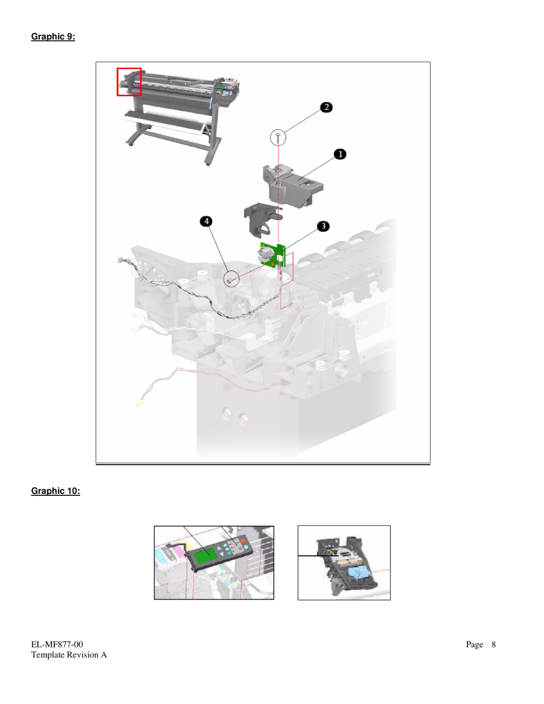 HP EL-MF877-00 manual Graphic 