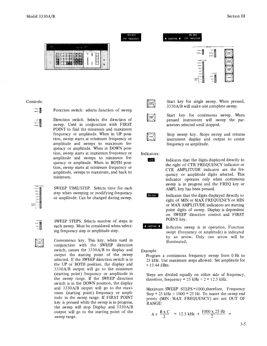 HP Electronic 3330A manual 