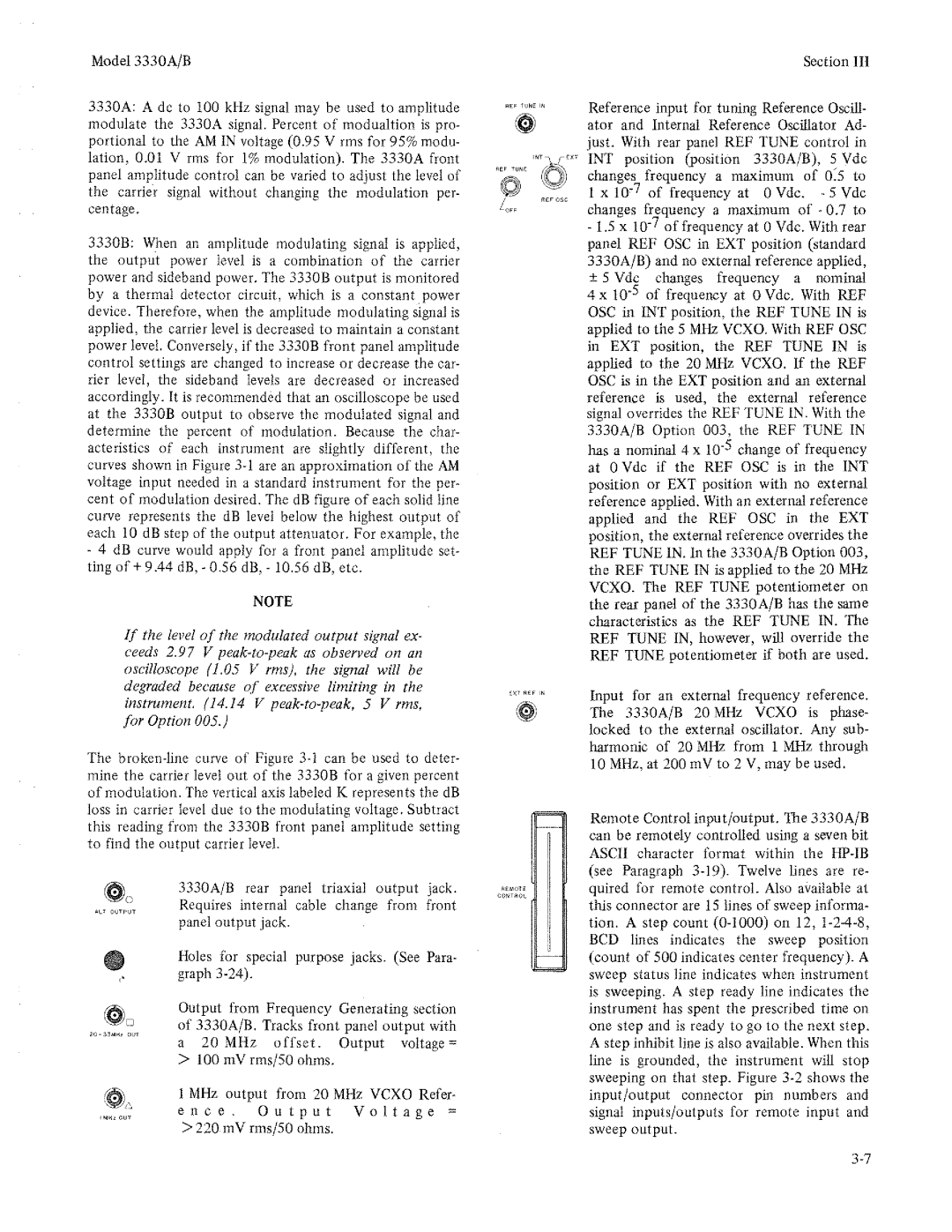 HP Electronic 3330A manual 