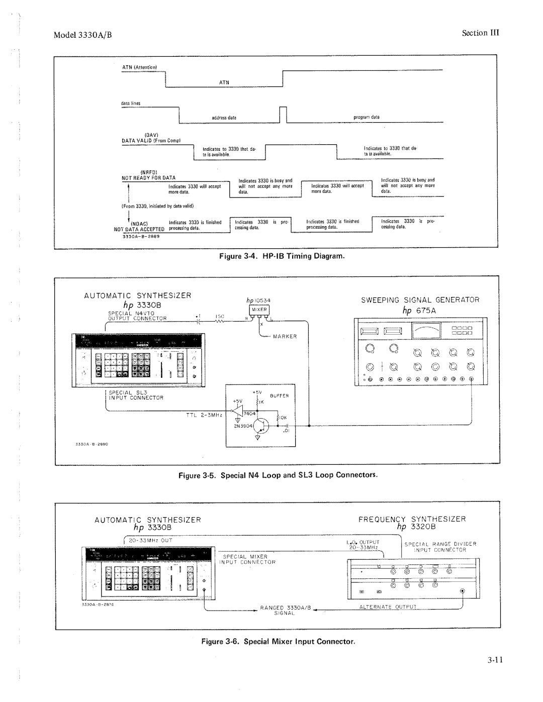 HP Electronic 3330A manual 