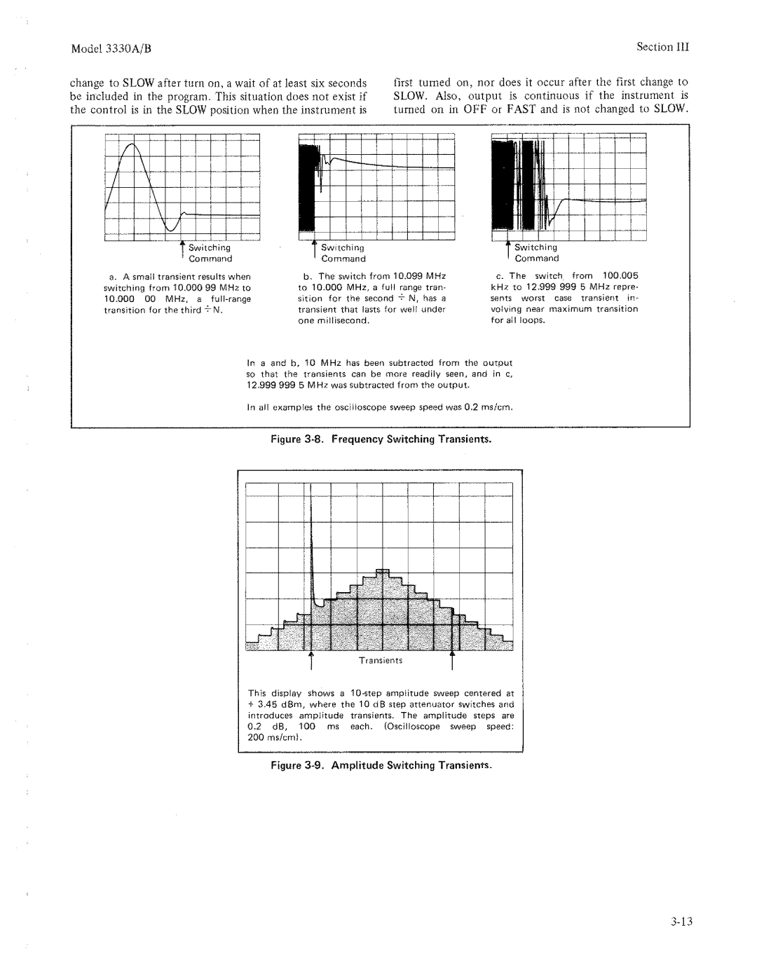 HP Electronic 3330A manual 