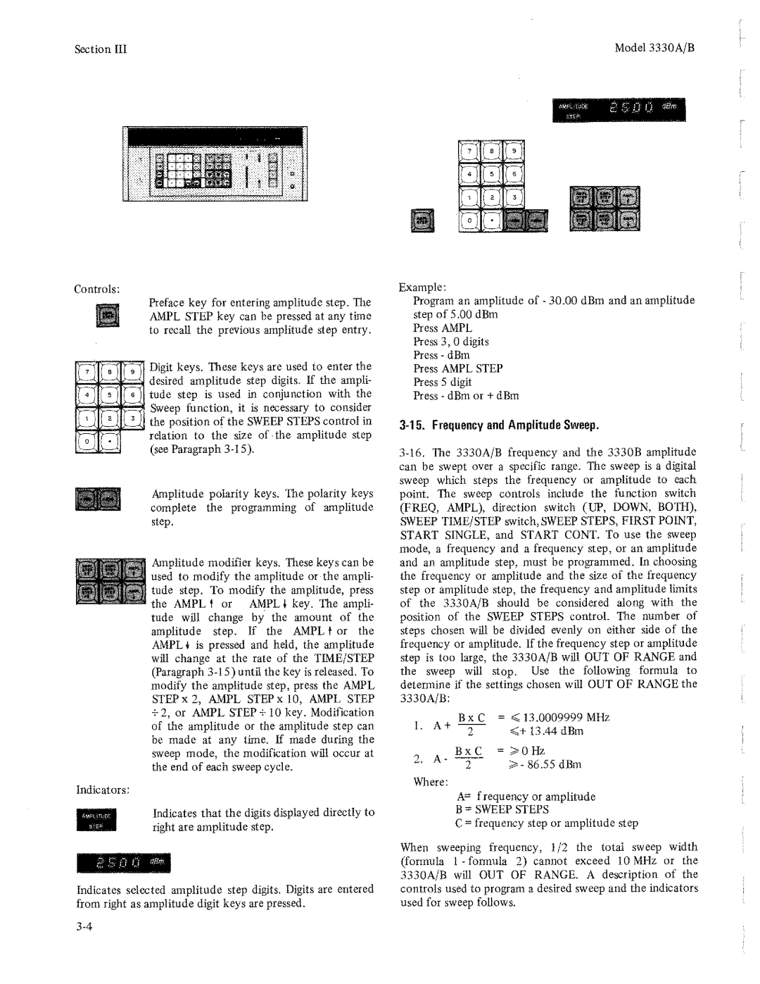 HP Electronic 3330A manual 